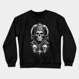 Jester Skull 4 Crewneck Sweatshirt